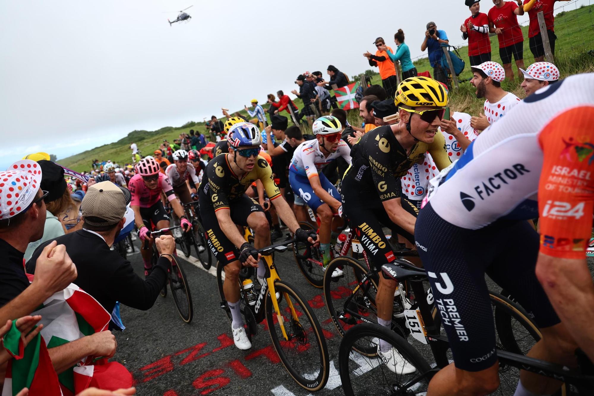 IMÁGENES | Las mejores imágenes de la etapa 1 del Tour de Francia