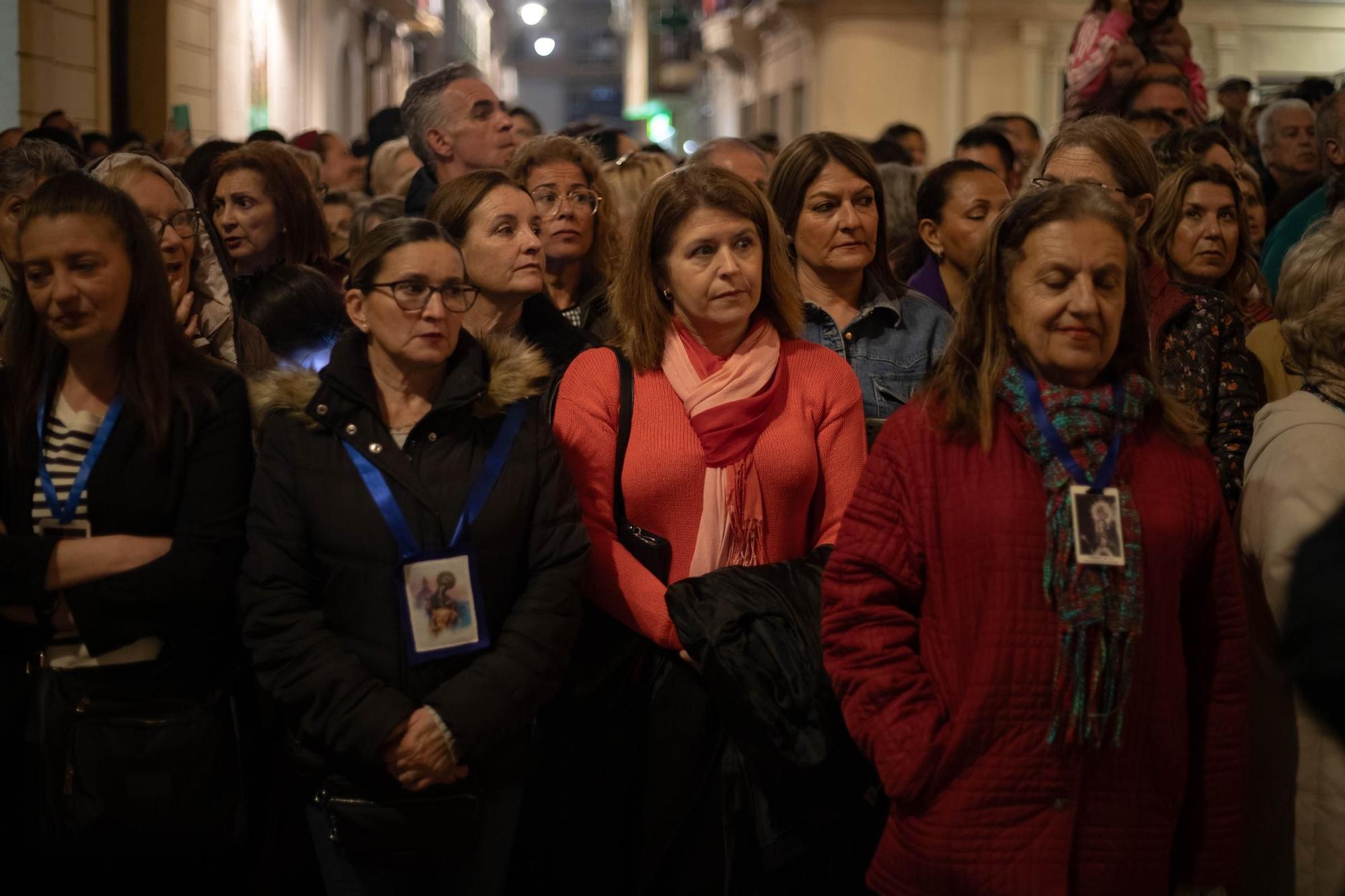 Las imágenes de la procesión de la Virgen de la Piedad el Lunes Santo en Cartagena