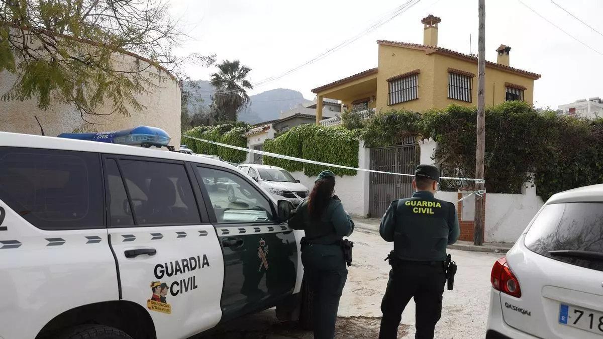 Vivienda en Sierra Llana de Cártama, en la que fue hallada sin vida la mujer.