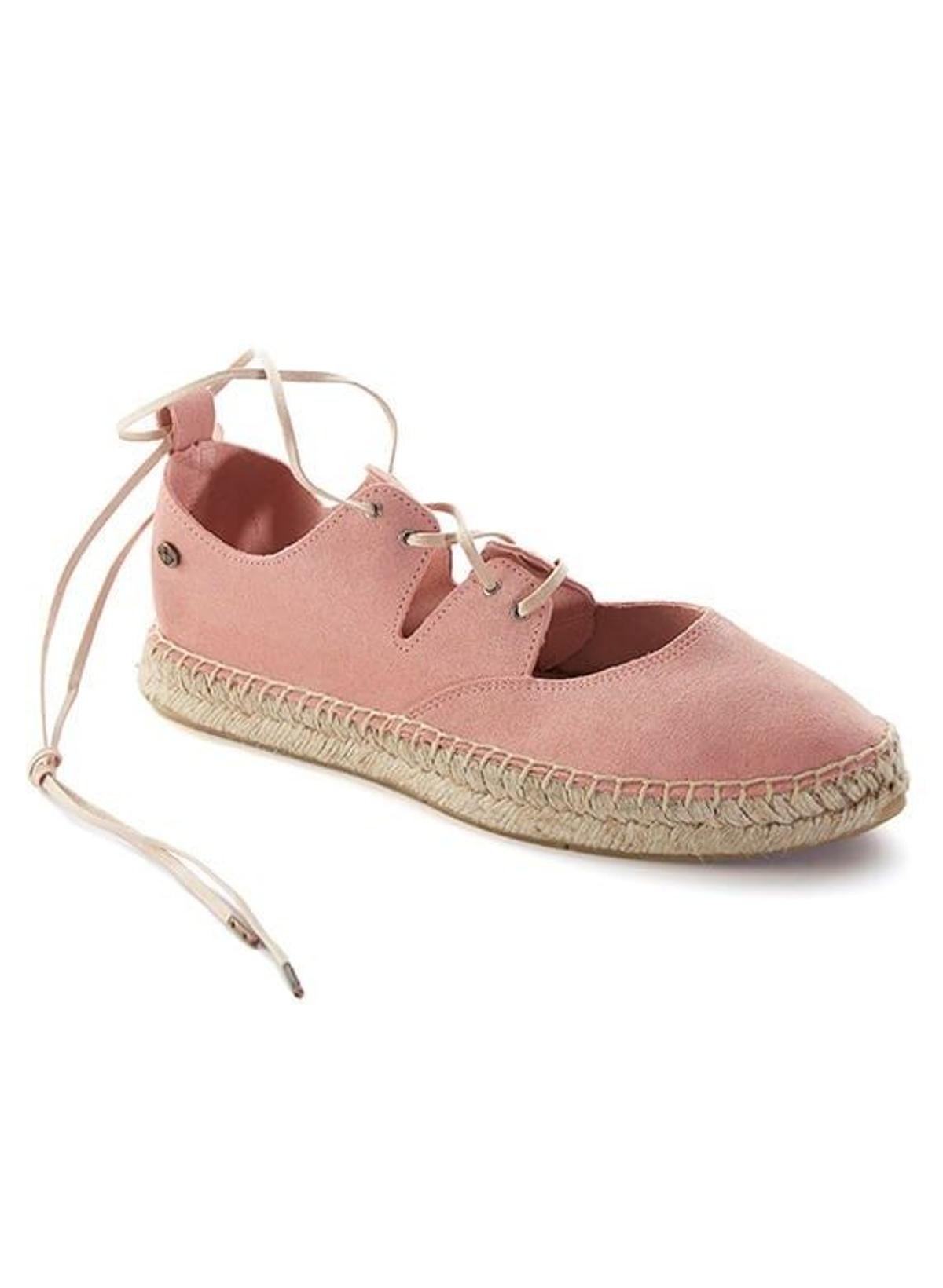 Zapatillas espadrilles Kara Apricot de La Valeta Espadrilles (Precio: 60 euros)