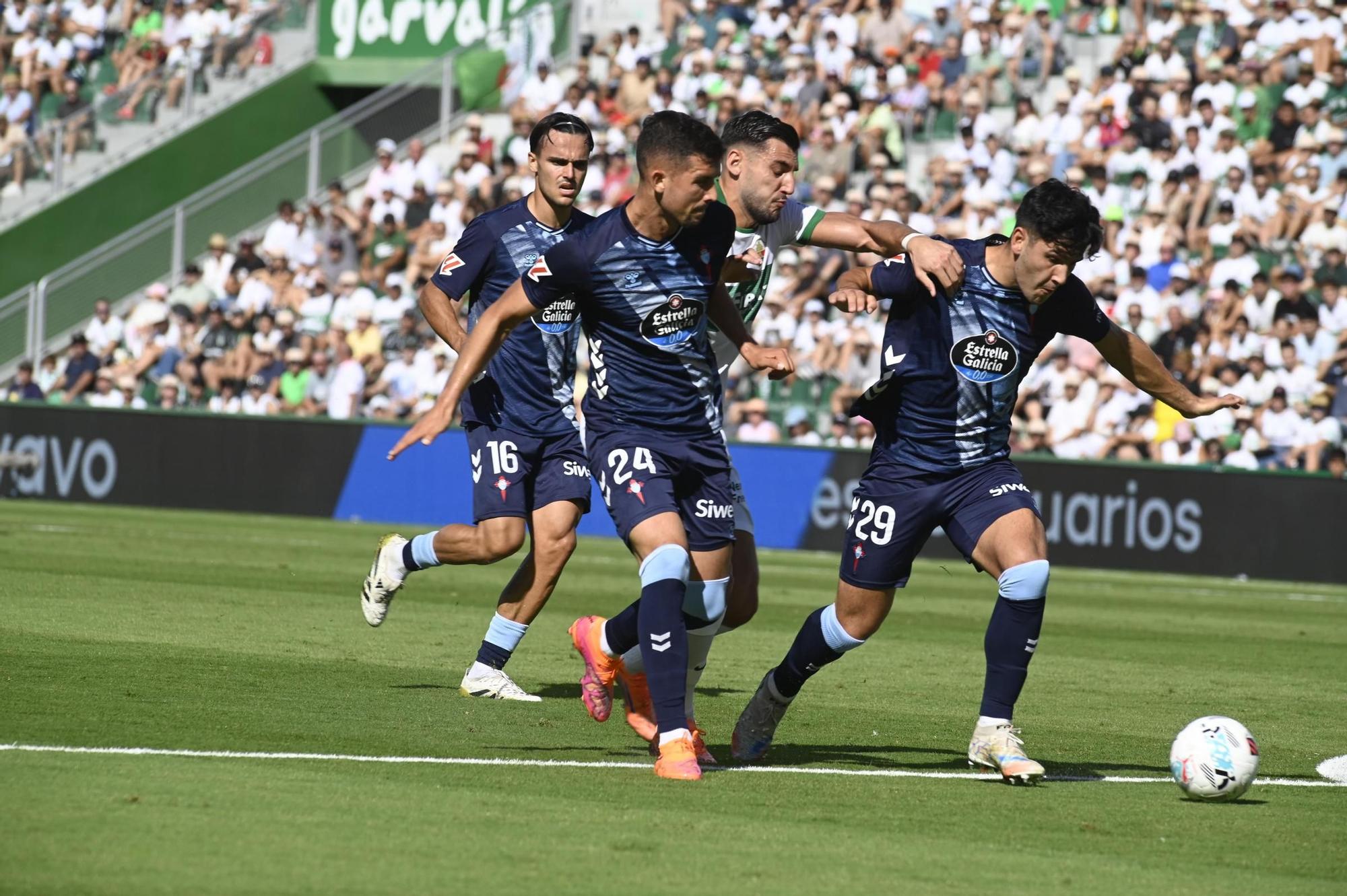 Las imágenes del Elche CF - Celta de Vigo