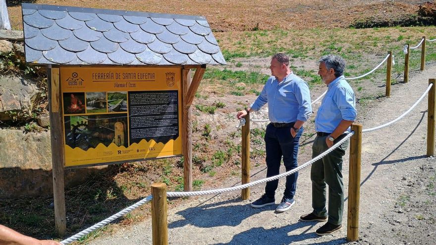 El conjunto etnográfico de Santa Eufemia, en Villanueva de Oscos, estrena aparcamiento y accesos