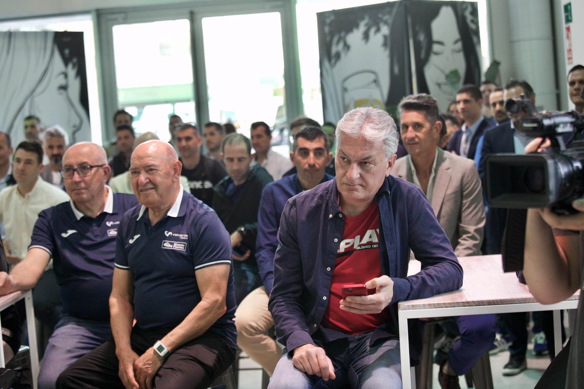 Presentación del Valverde Team en Murcia