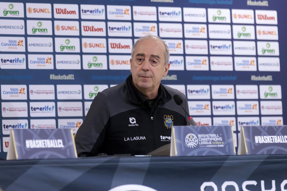 Vidorreta, en la rueda de prensa ofrecida este martes.