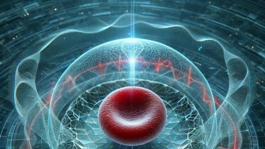 Salud celular: una investigación internacional muestra el primer mapa de calor de un glóbulo rojo