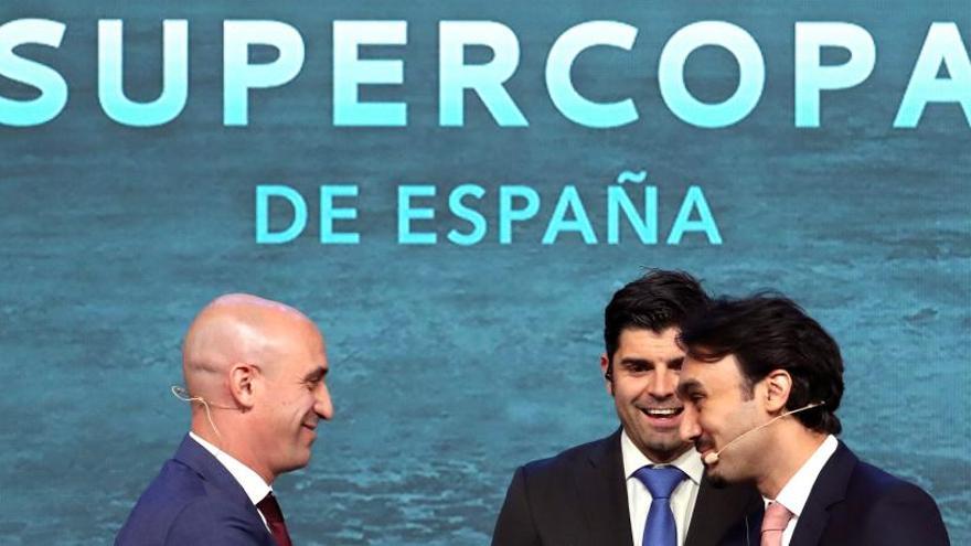 Presentación de la Supercopa de España.