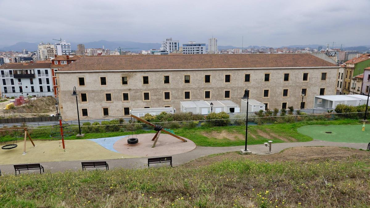 Casetas de obra en Tabacalera.