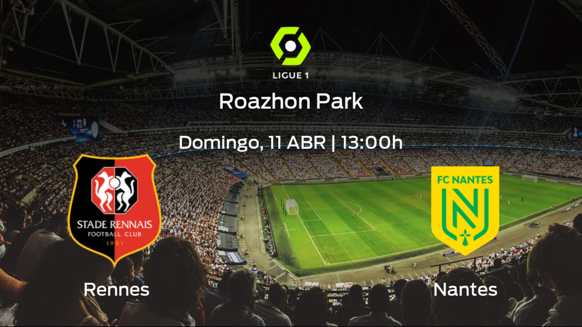 Previa del partido: Stade Rennes - FC Nantes