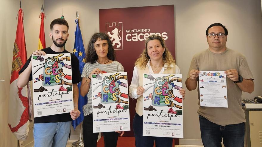 ‘Cáceres Participa’ comienza este sábado con masterclass de subvenciones y talleres de decoración