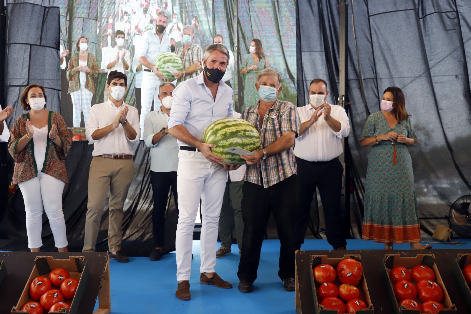 Concurso hortofrutícola de Coín y subasta Mejor Tomate Huevo de Toro