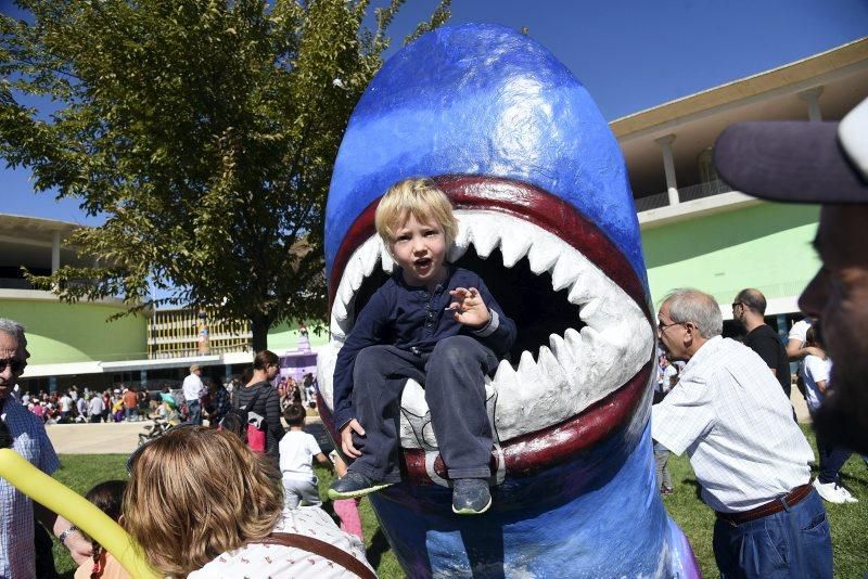 Inauguración de Río y Juego, espacio infantil de las fiestas