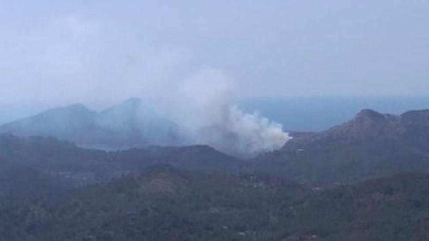 Estabilizan el incendio de Escorca, que ha quemado cerca de 50 hectáreas