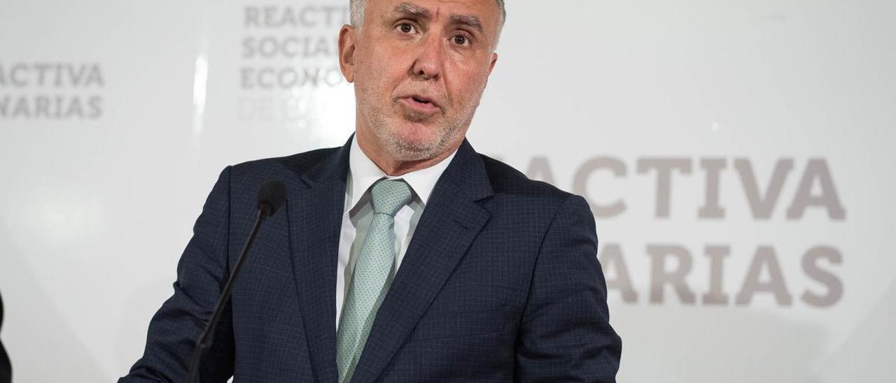El presidente del Gobierno de Canarias, Ángel Víctor Torres.