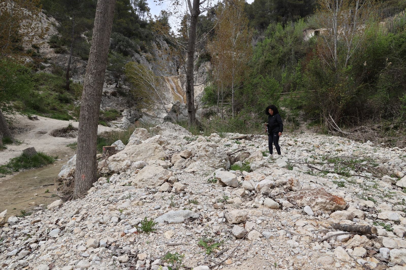 Los daños en el Racó de Sant Bonaventura de Alcoy