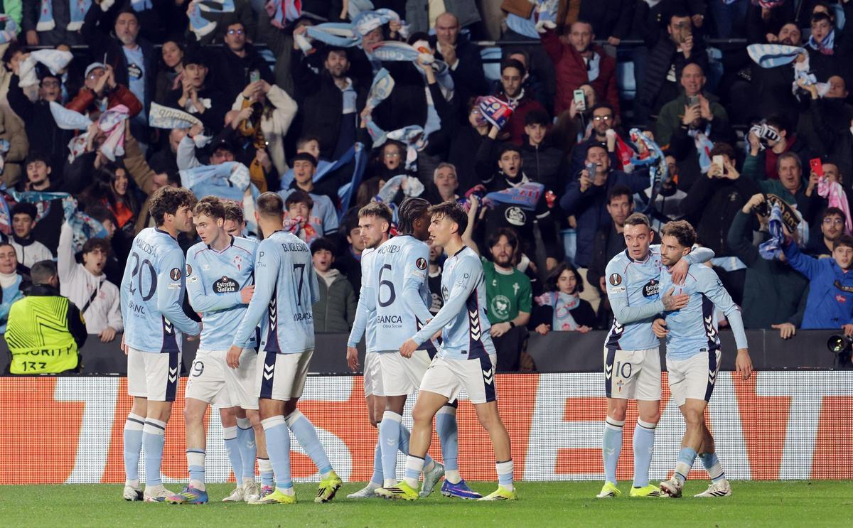 Celta-Lyon, en imágenes