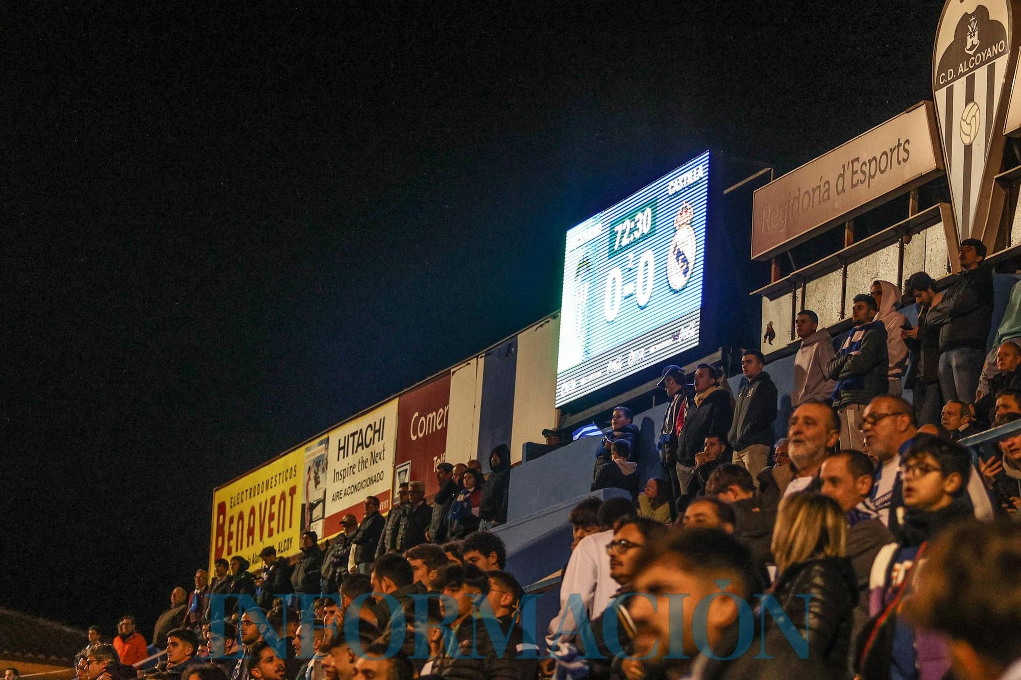 El Alcoyano no logra estrenar los marcadores