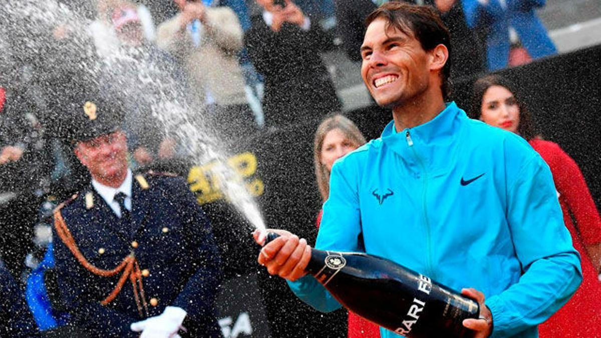 Nadal vence a Djokovic en la final de Roma