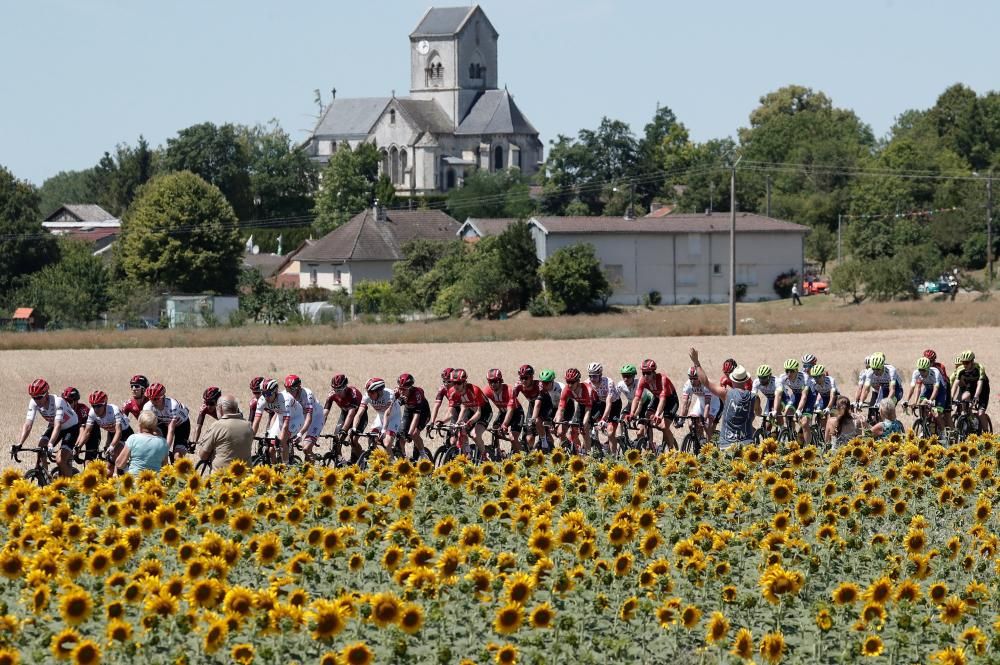 Tour de Francia: La cuarta etapa, en imágenes.