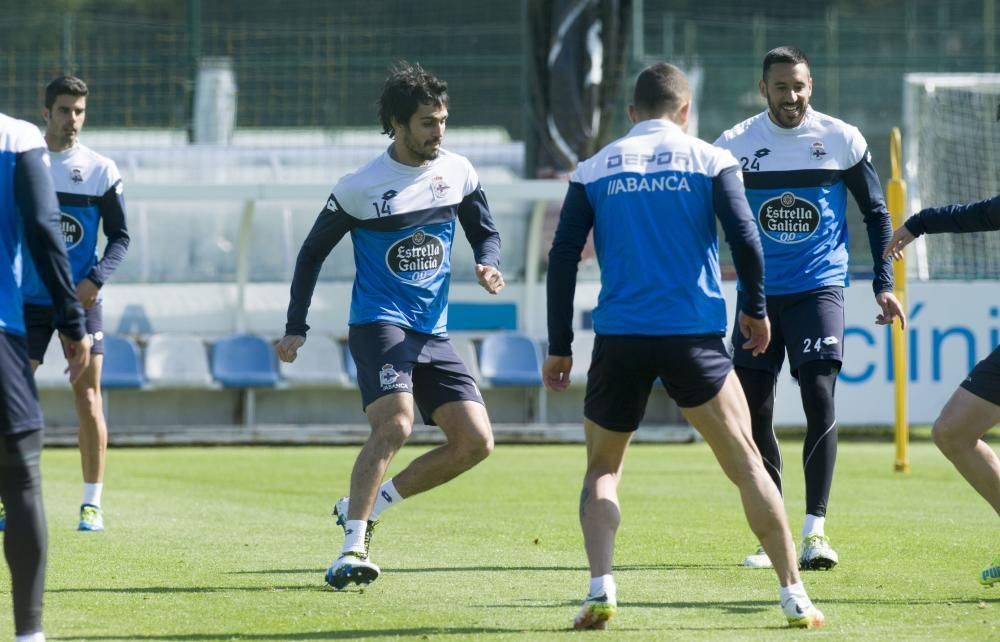 Sesión de recuperación en la ciudad deportiva