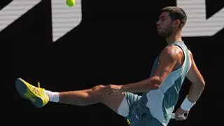 Alcaraz, a derribar la puerta en casa de Djokovic: La octava maravilla, 170 das despus del oro