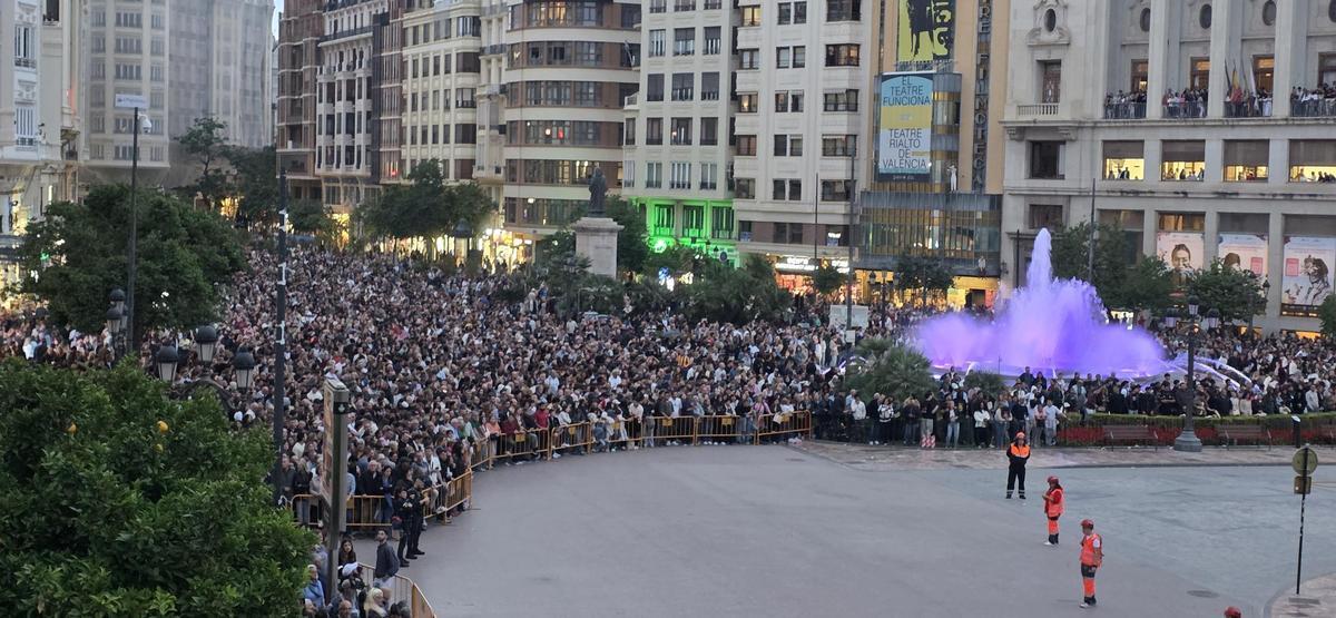 La mascletà del Día de la Madre en València, en imágenes