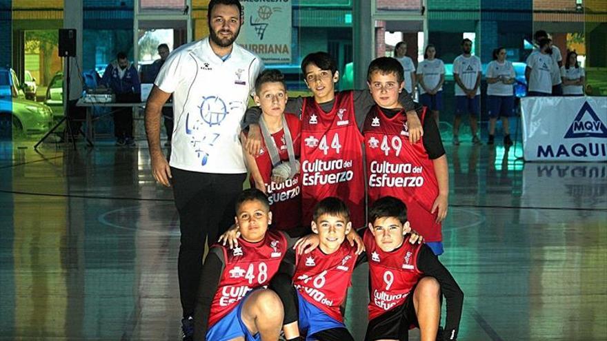 El CB Burriana clausura la tercera edició de la Lliga Escolar de Bàsquet GUANYADORS