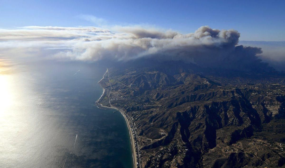 El devastador incendio de California en imágenes