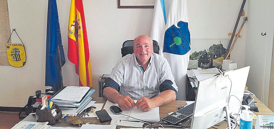 Alcalde de Agolada, Luis Calvo.