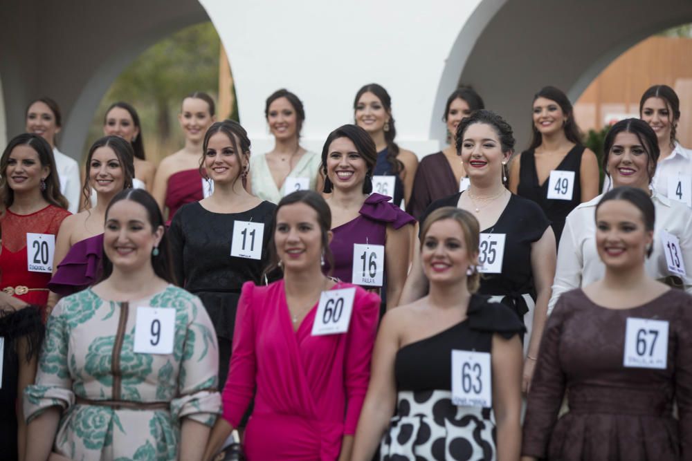 La prueba-cóctel de las candidatas a fallera mayor de València 2020