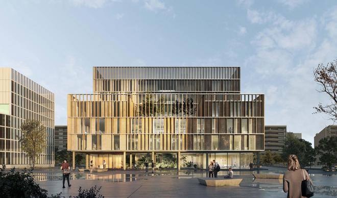 Empiezan las obras del nuevo edificio de investigación de la UPC en el Campus Diagonal-Besòs