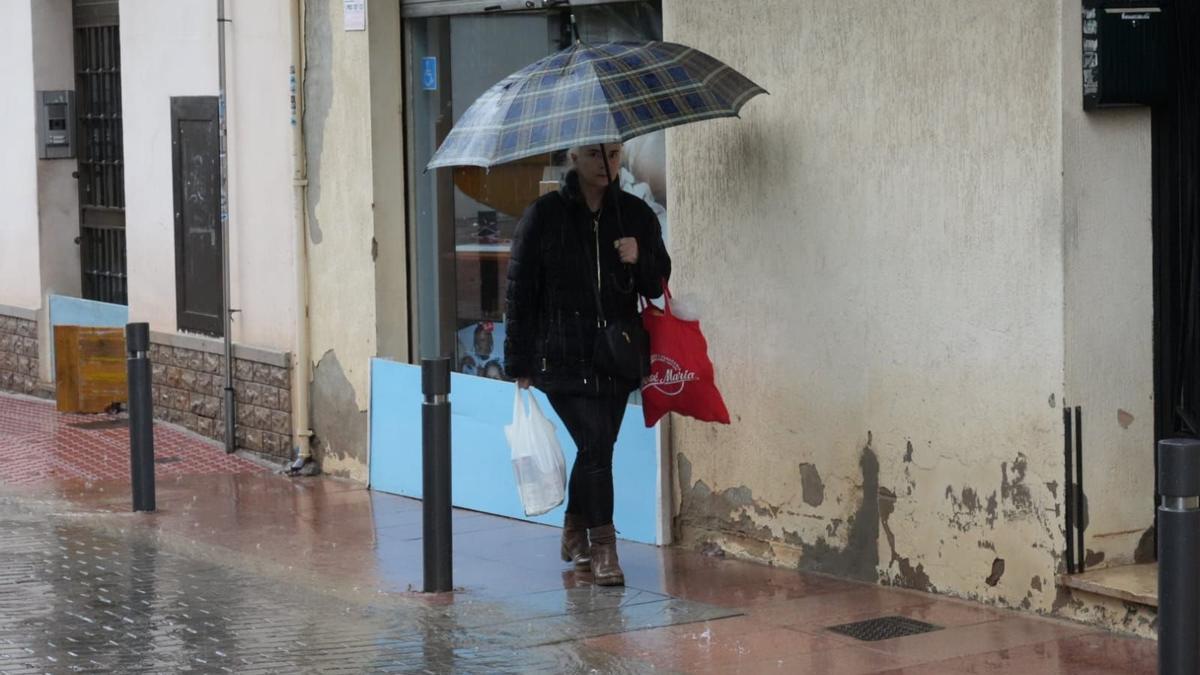 Foto de archivo. Nubosidad, lluvias y tormentas en Castellón.