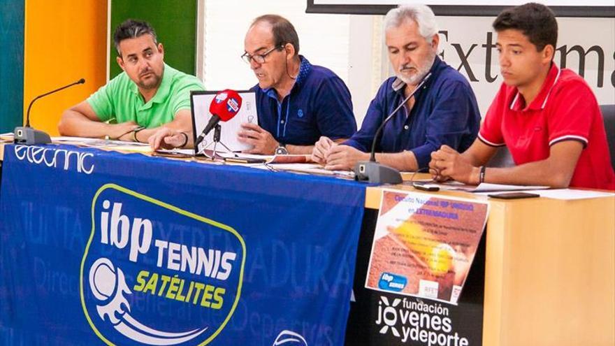 Extremadura acogerá cuatro torneos del IBP Tennis Series