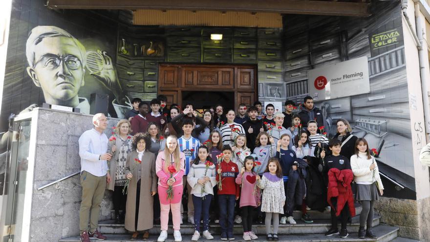 VIDEO: El emotivo gesto con el que cuatro colegios de Oviedo han celebrado San Valentín