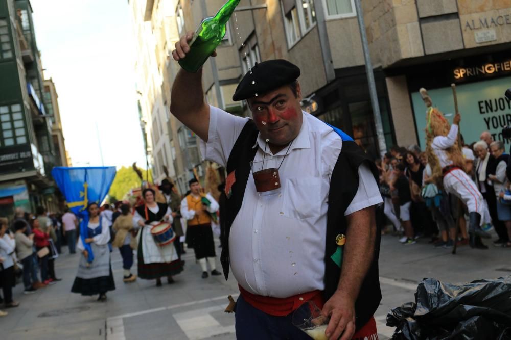 Desfile de mascaradas en Zamora