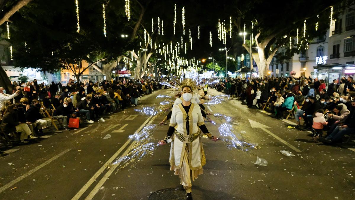 La Cabalgata de los Reyes Magos de Málaga de 2021