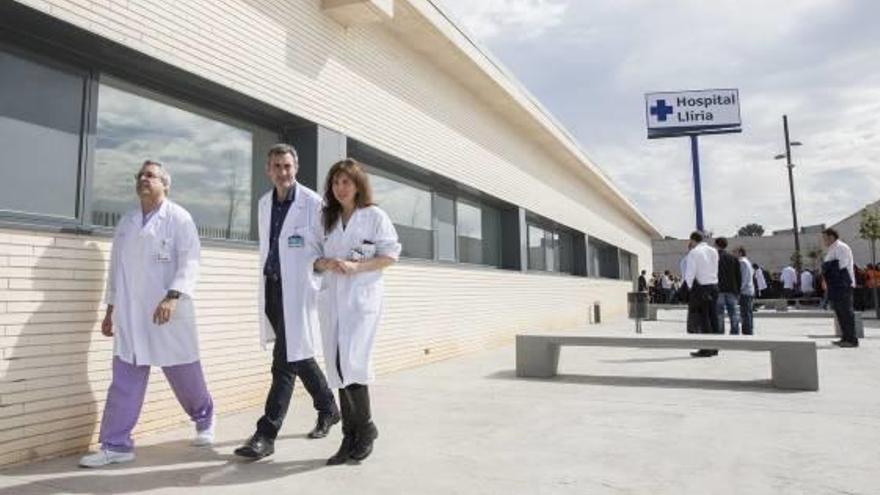 Inmediaciones del Hospital de Llíria.