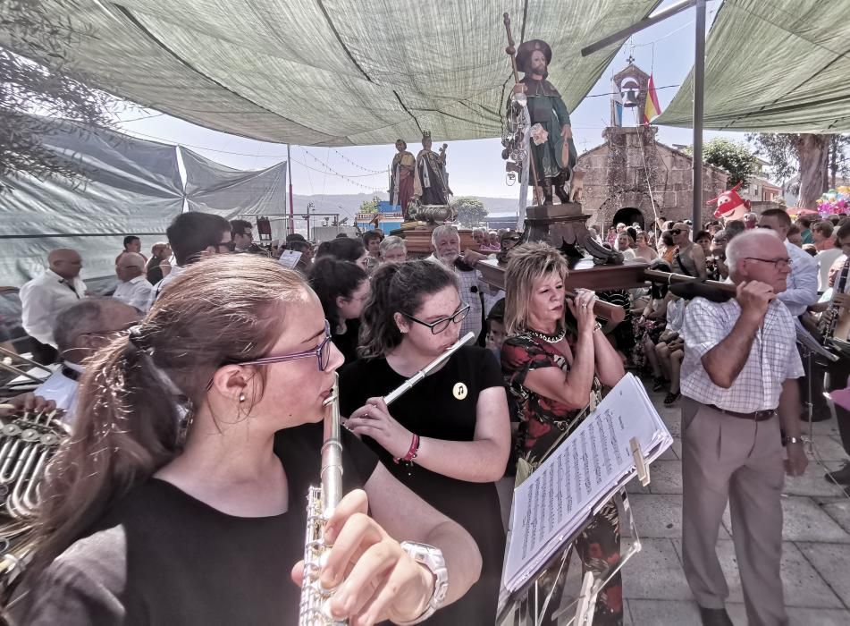 Devoción a San Benito en Domaio