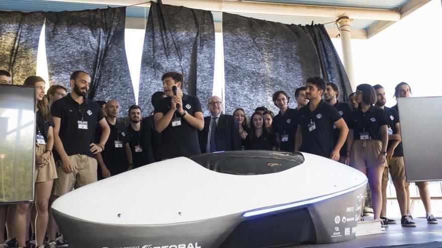 Equipo Hyperloop UPV de la Universitat Politècnica de València.