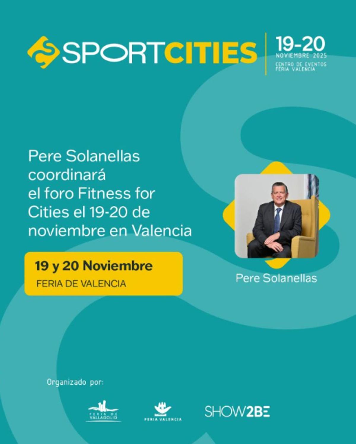 Cartel del Foro Fitness for Cities