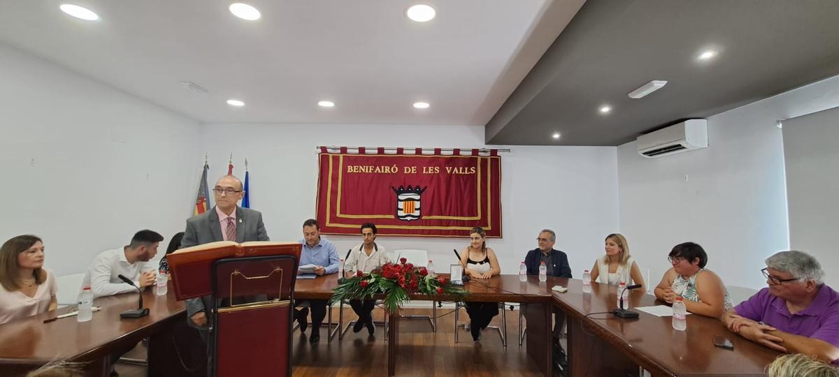 Toni Sanfrancisco tras ganar las elecciones