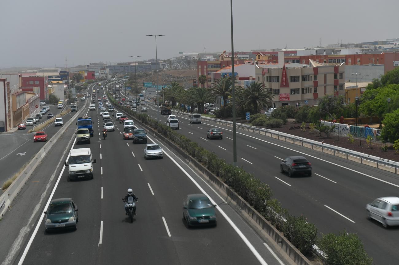 Operación salida del 'puente' de agosto en Gran Canaria