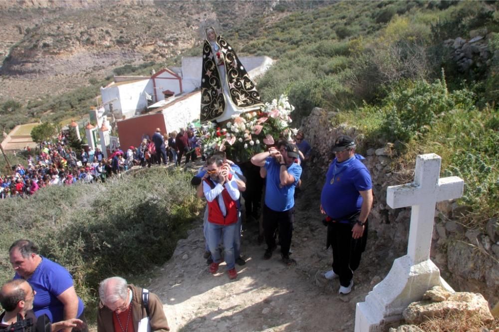 Subida de la Virgen de la Soledad al Calvario