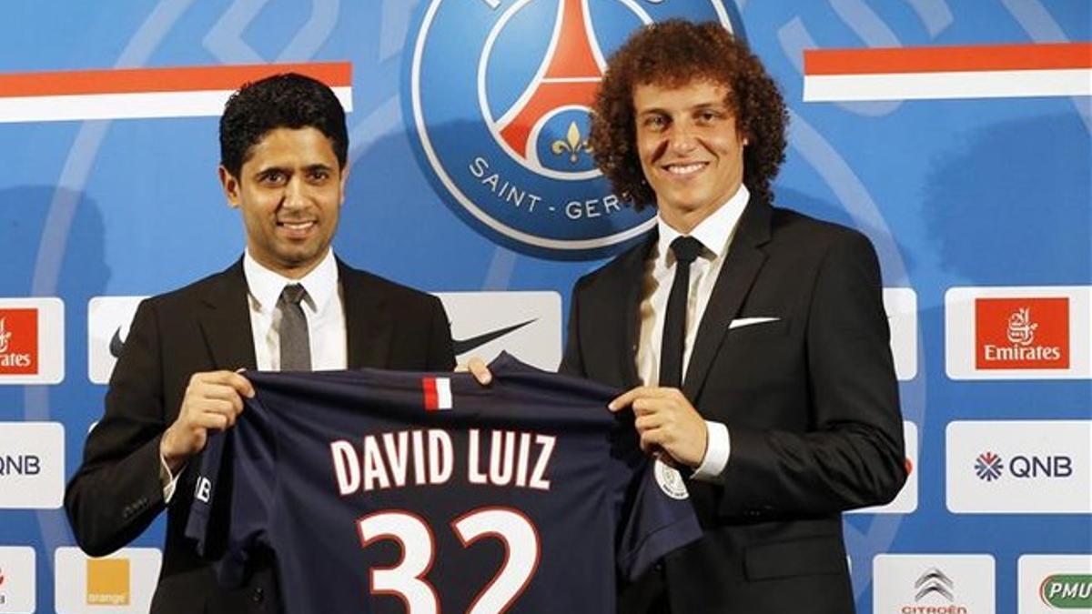 David Luiz fue uno de los grandes fichajes del PSG