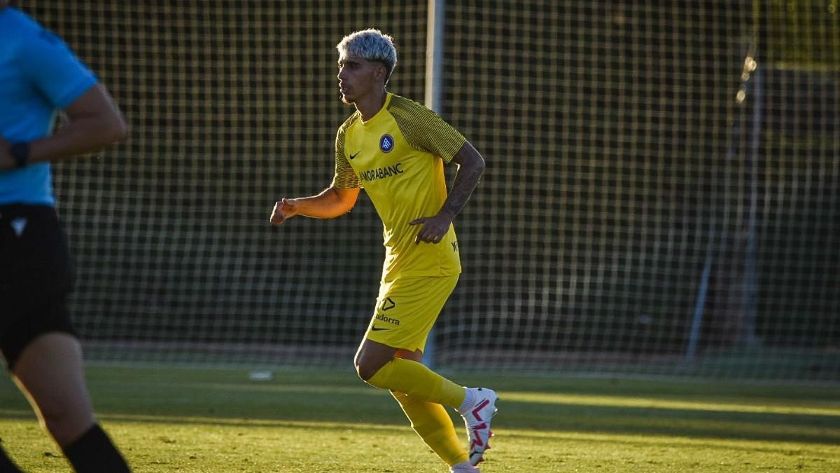 Marsà, durante la pretemporada