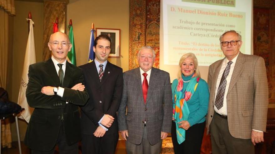 Sesión en la Real Academia de Córdoba