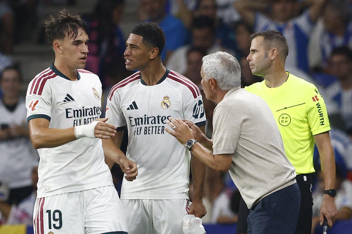 Espí engalana el debut de Mourinho contra el Espanyol Espí engalana el debut de Mourinho contra el Espanyol