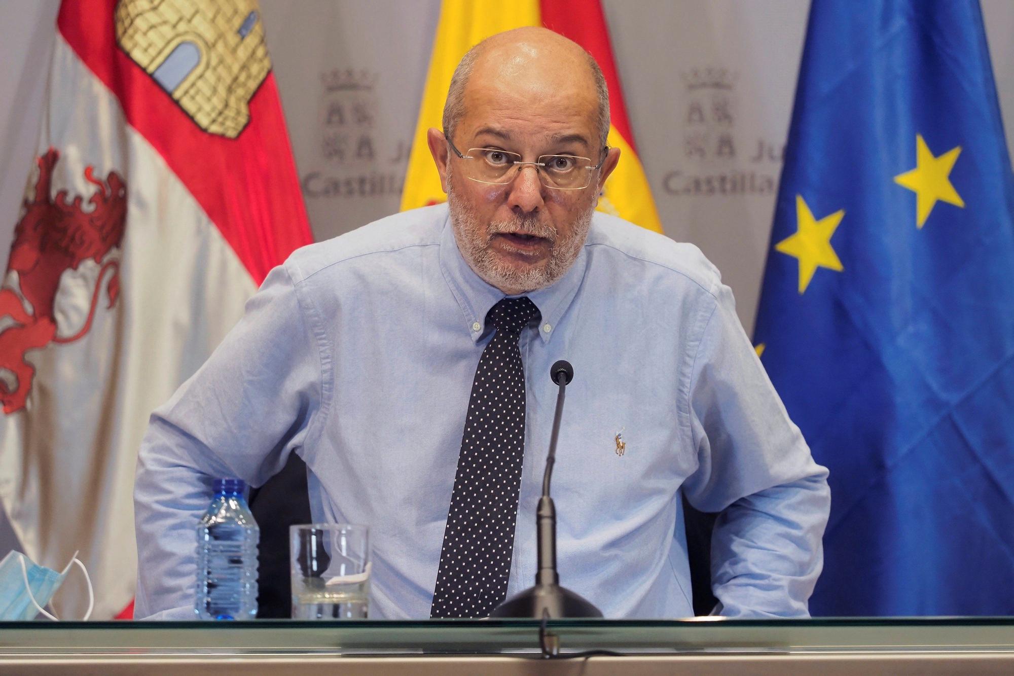 El vicepresidente de la Junta de Castilla y León, Francisco Igea