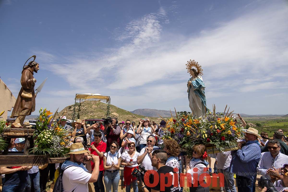 Así ha sido la Romería de los vecinos de Los Royos y El Moralejo a la ermita de los Poyos de Celda en Caravaca