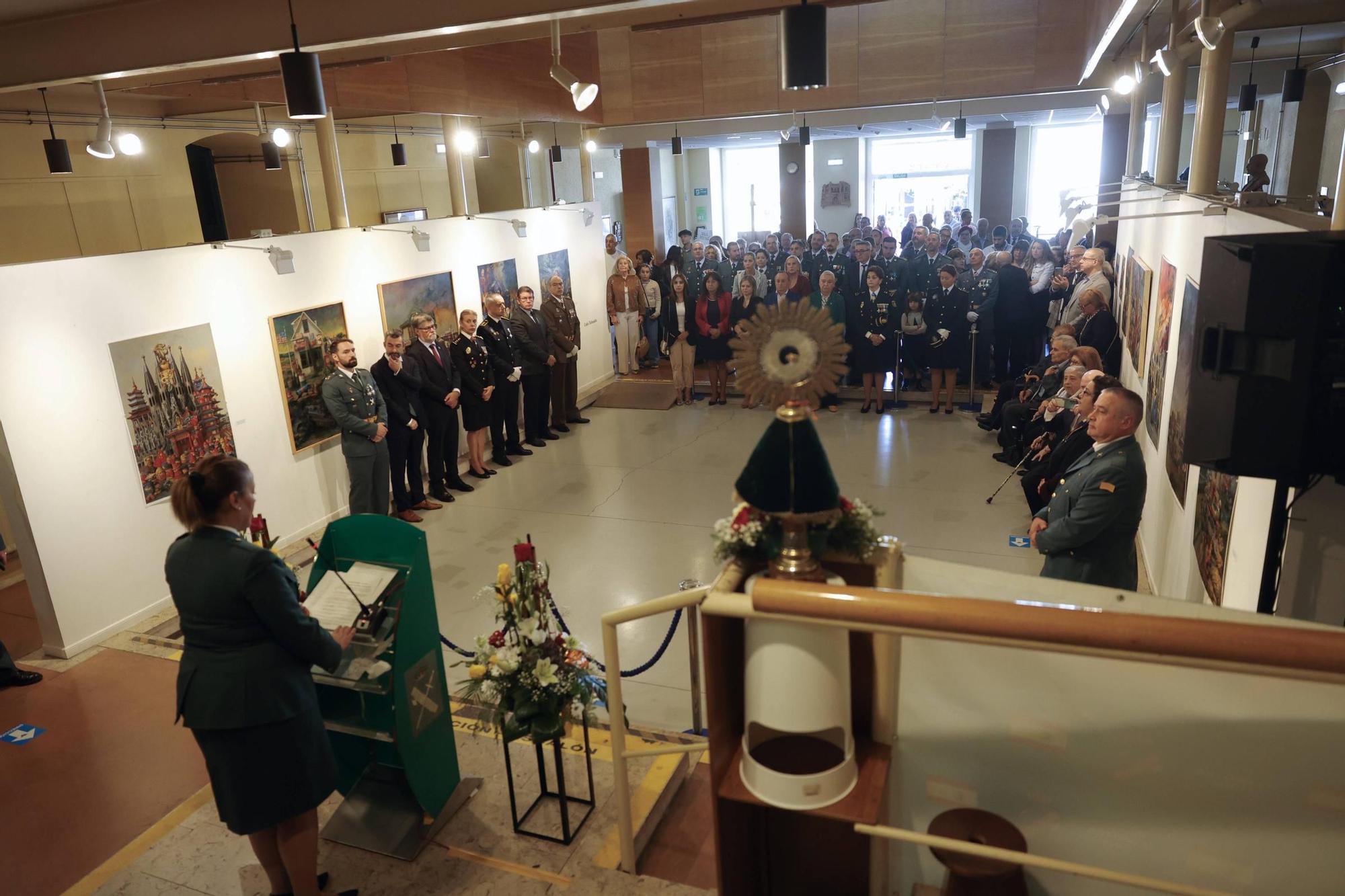 EN IMÁGENES: ASÍ CELEBRA LA GUARDIA CIVIL DE AVILÉS A SU PATRONA