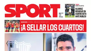 La portada de SPORT de hoy lunes, 7 de julio de 2025
